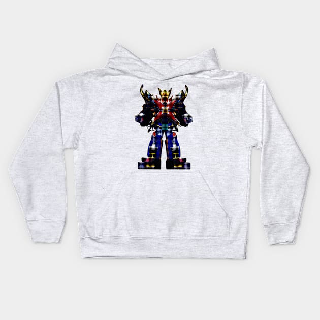 HURRICANE MEGAZORD POWER RANGERS NINJA STORM Kids Hoodie by TSOL Games